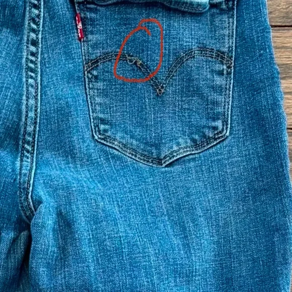 Levi's 721 High Rise Skinny Jeans Medium Wash • size 28 x 28 - Picture 7 of 7